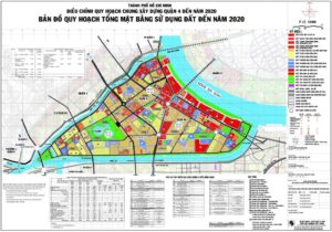 Bản đồ quy hoạch, các phường và dự án tại quận 4