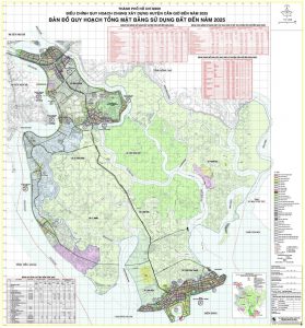 Bản đồ quy hoạch, các Xã và dự án tại Huyện Cần Giờ