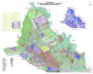 Bản đồ quy hoạch, các Xã và dự án tại Huyện Củ Chi