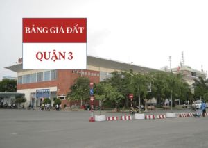 Bảng giá nhà đất quận 3 từ năm 2015 đến 2020