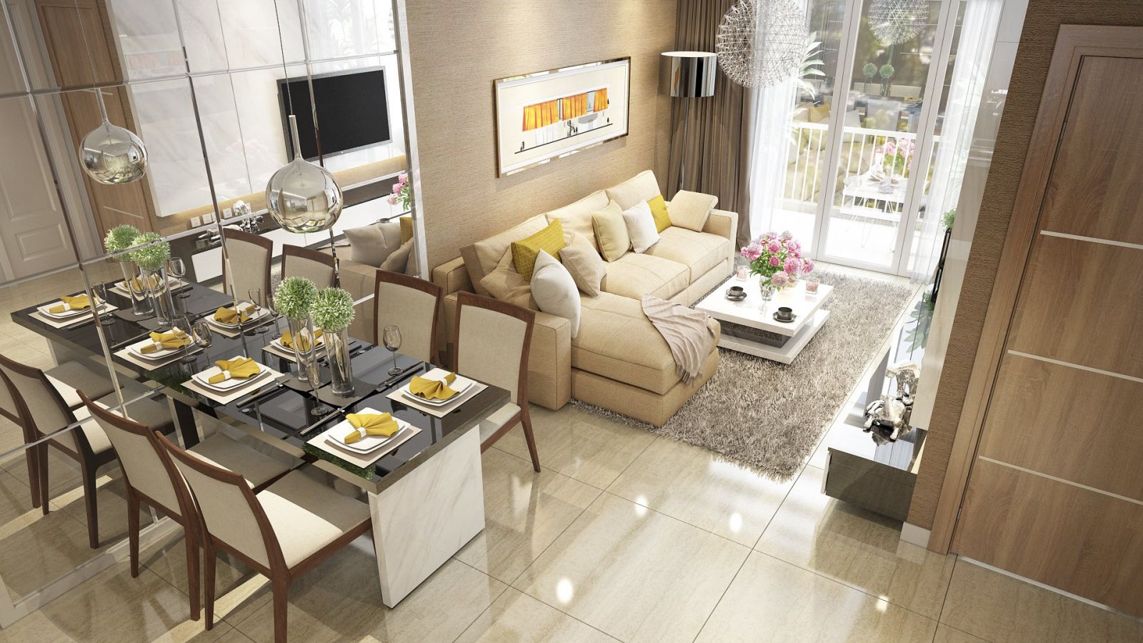 Bảng giá cho thuê căn hộ chung cư Opal Skyview