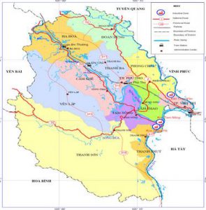 Bảng giá nhà đất Phú Thọ từ năm 2015 đến 2020