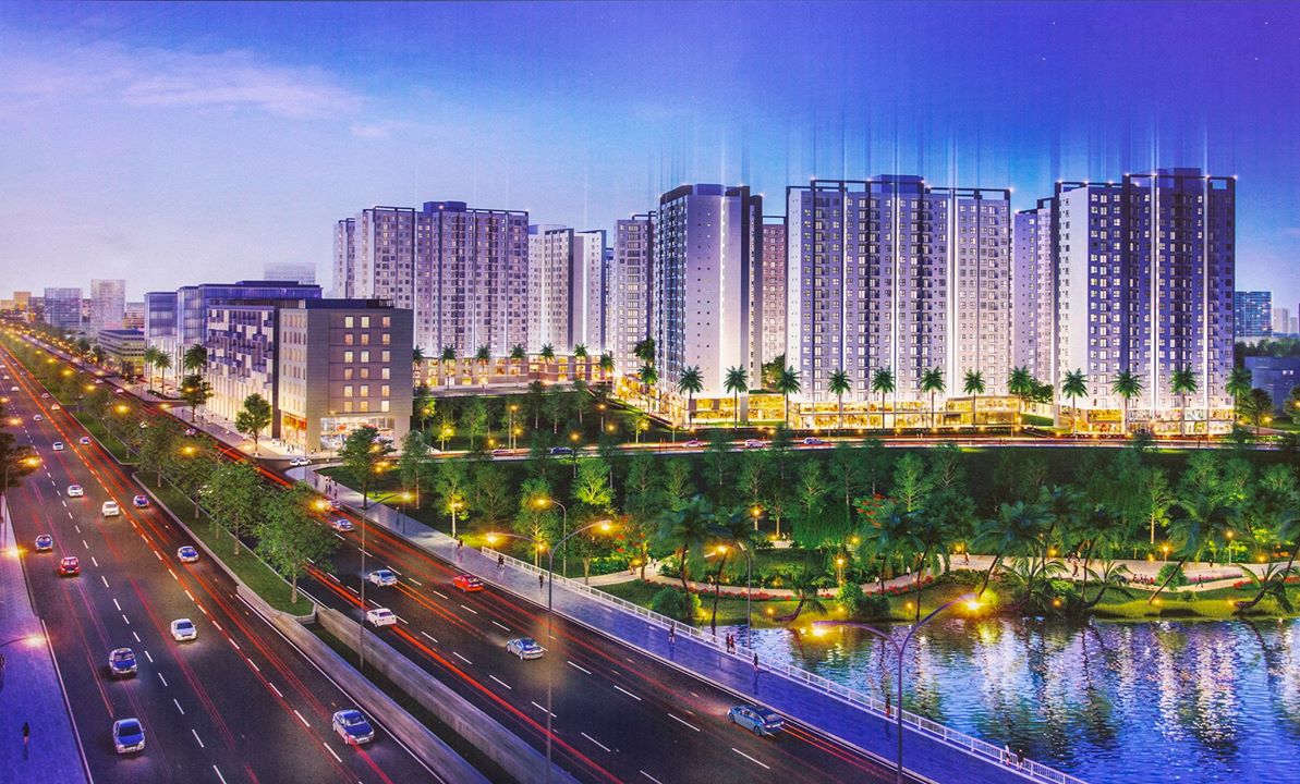 dự án căn hộ chung cư Akari City nam Long Bình Tân