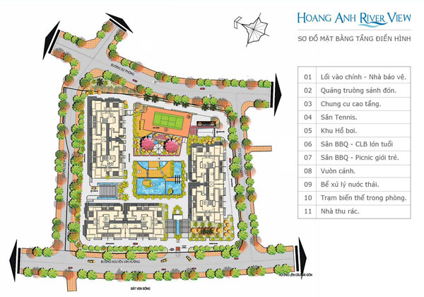 Cho thuê căn hộ chung cư Hoàng Anh River View giá rẻ tại Thảo Điền