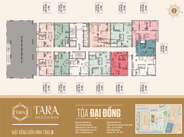 cho thuê căn hộ chung cư Tara Residence
