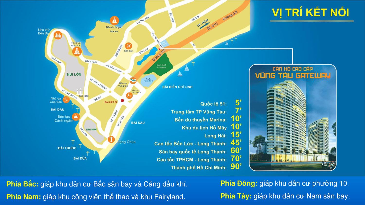 Cho thuê căn hộ chung cư Gateway Vũng Tàu