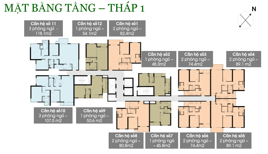 Cho thuê căn hộ chung cư Vista Verde