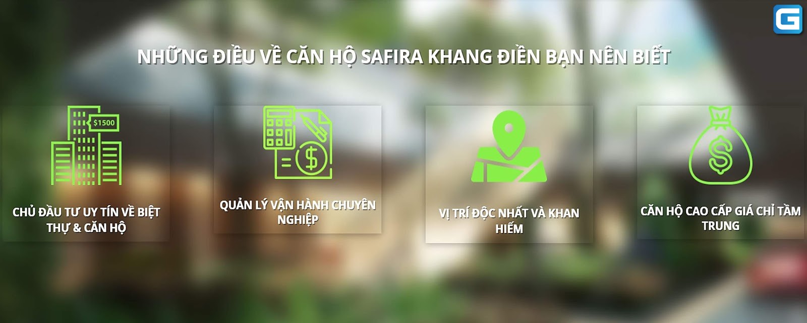 dự án căn hộ Safira Khang Điền