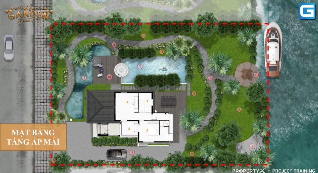 dự án biệt thự vườn Saigon Garden Riverside Village quận 9