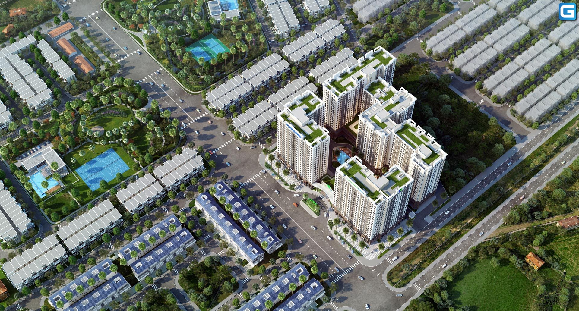 dự án căn hộ chung cư Lovera Vista Khang Điền Bình Chánh