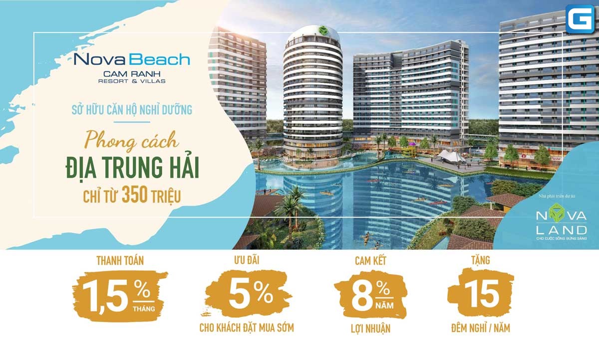 dự án NovaBeach Cam Ranh Resort & Villas