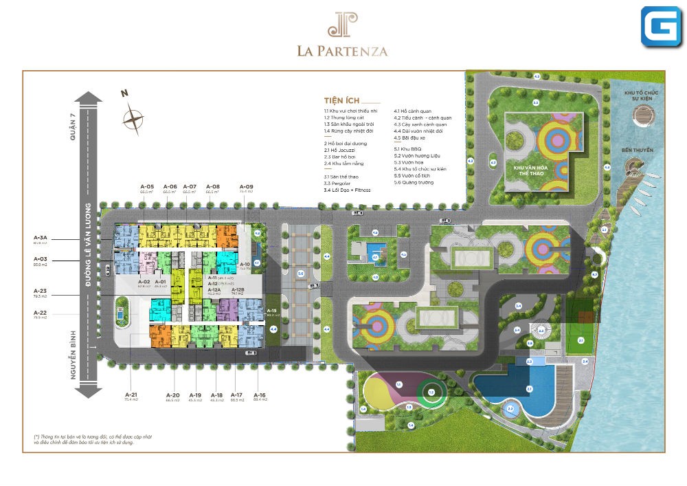 dự án căn hộ La Partenza Nhà bè