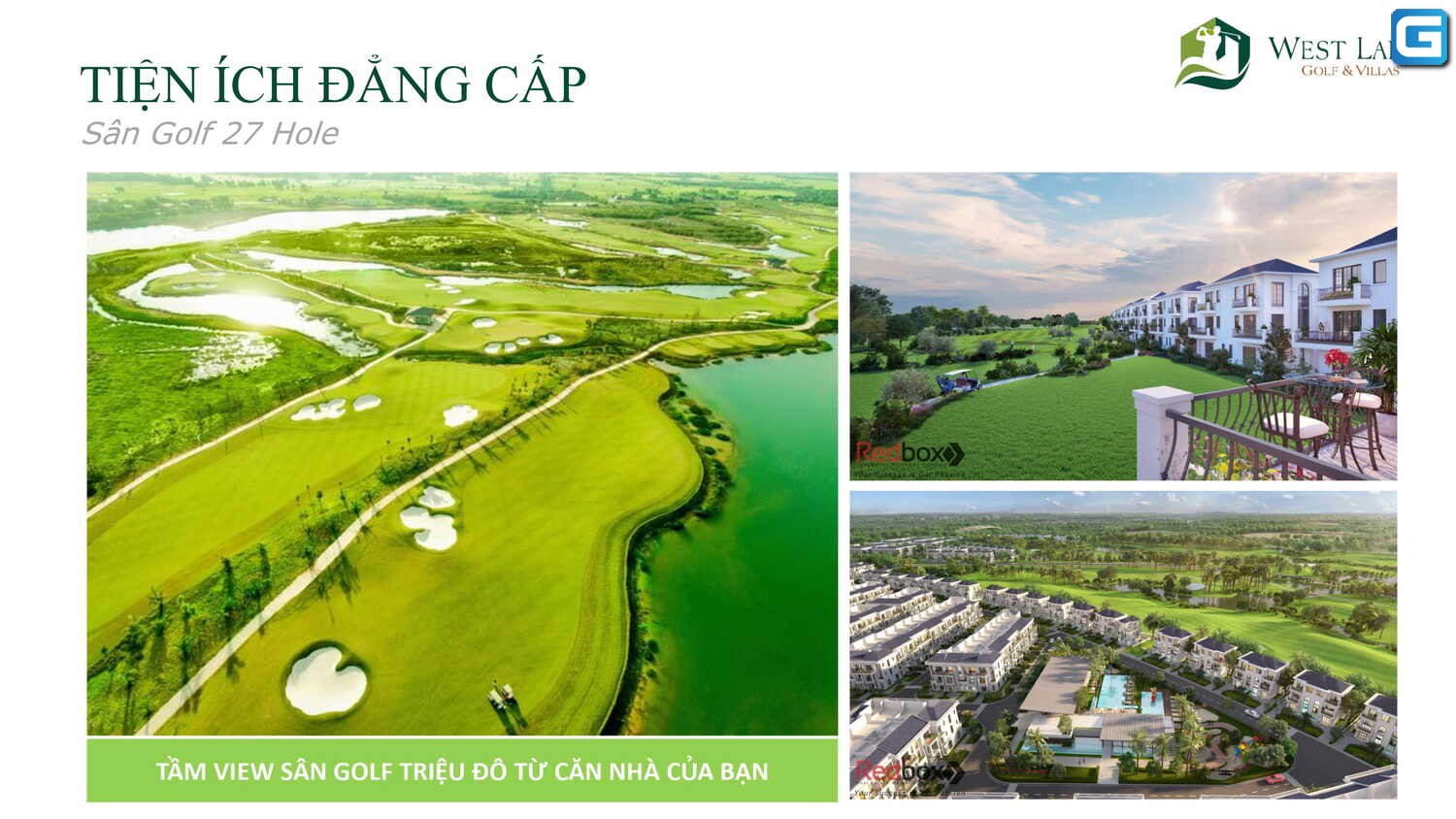 Dự án biệt thự West Lakes Golf & Villas Long An