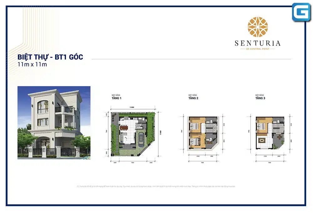 dự án biệt thự Senturia Q9 Central Point Tiến Phước Quận 9