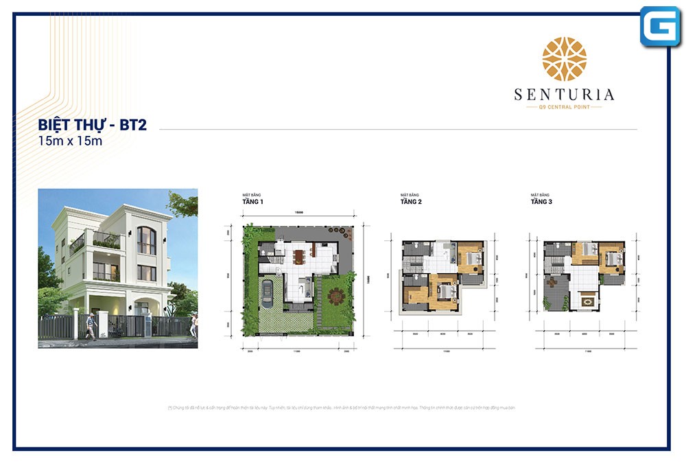 dự án biệt thự Senturia Q9 Central Point Tiến Phước Quận 9