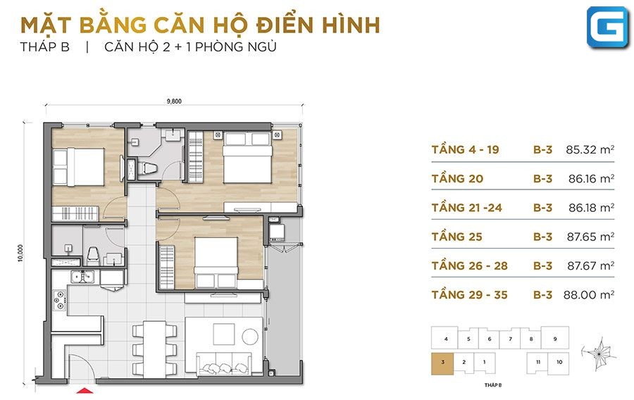 dự án căn hộ The Palace Residence quận 2