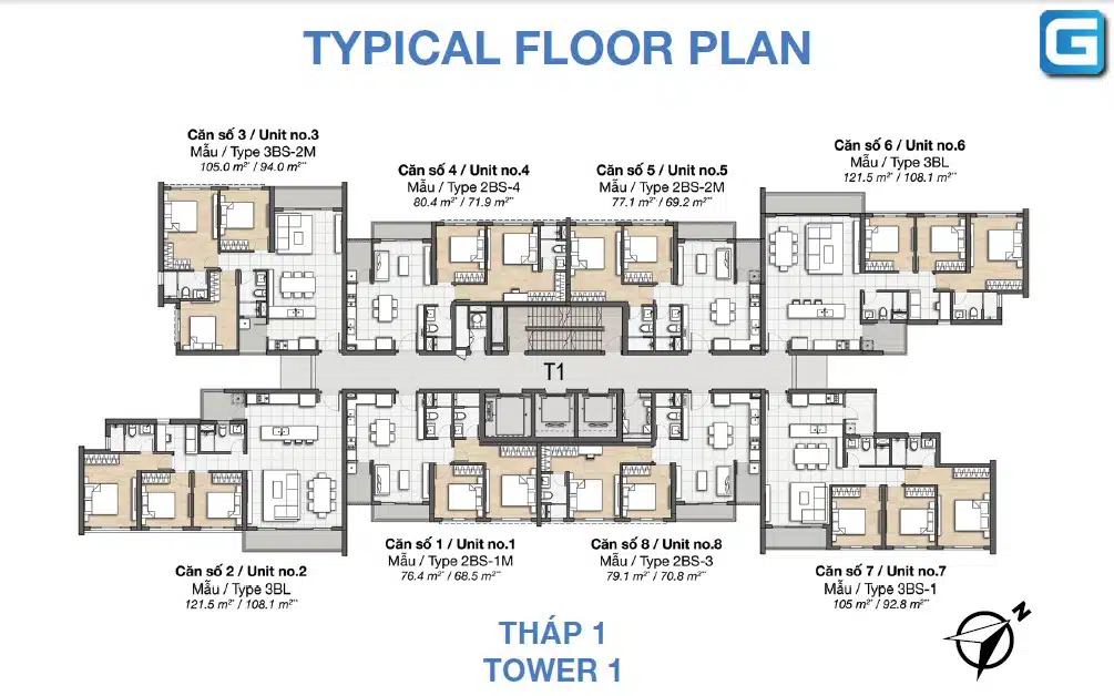 dự án căn hộ Palm Heights Quận 2