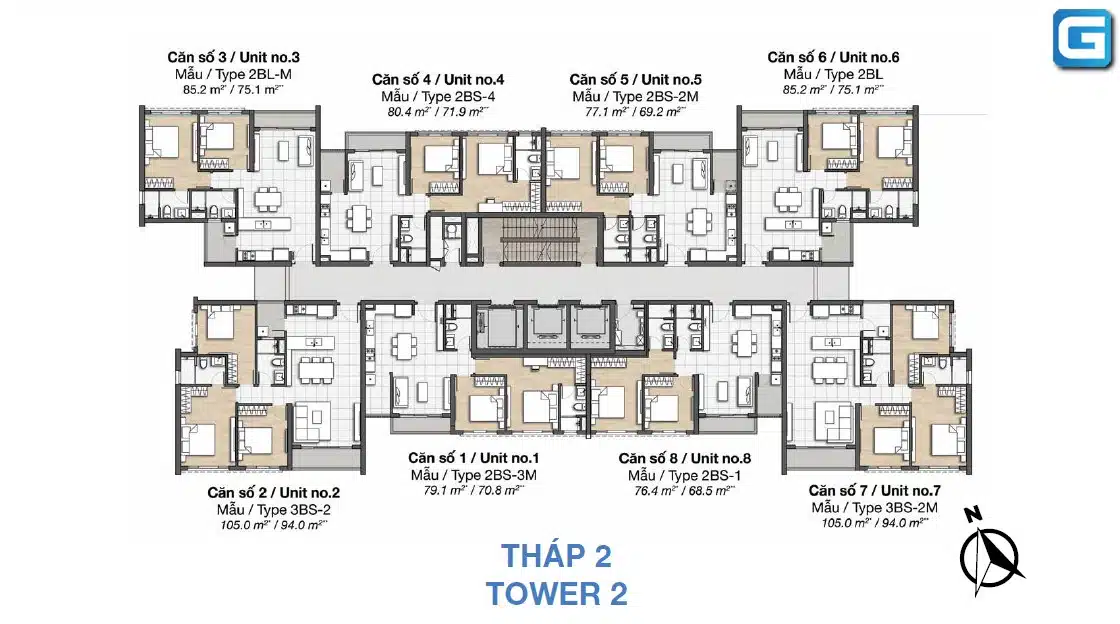 dự án căn hộ Palm Heights Quận 2