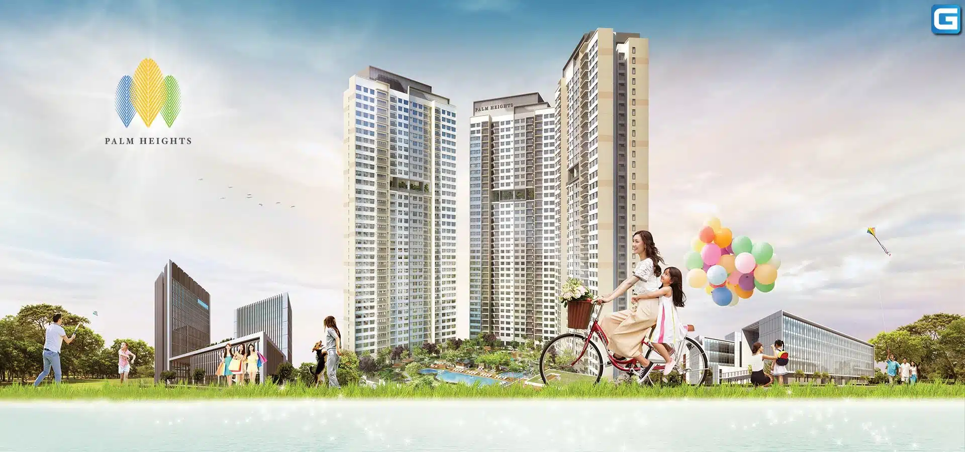 dự án căn hộ Palm Heights Quận 2