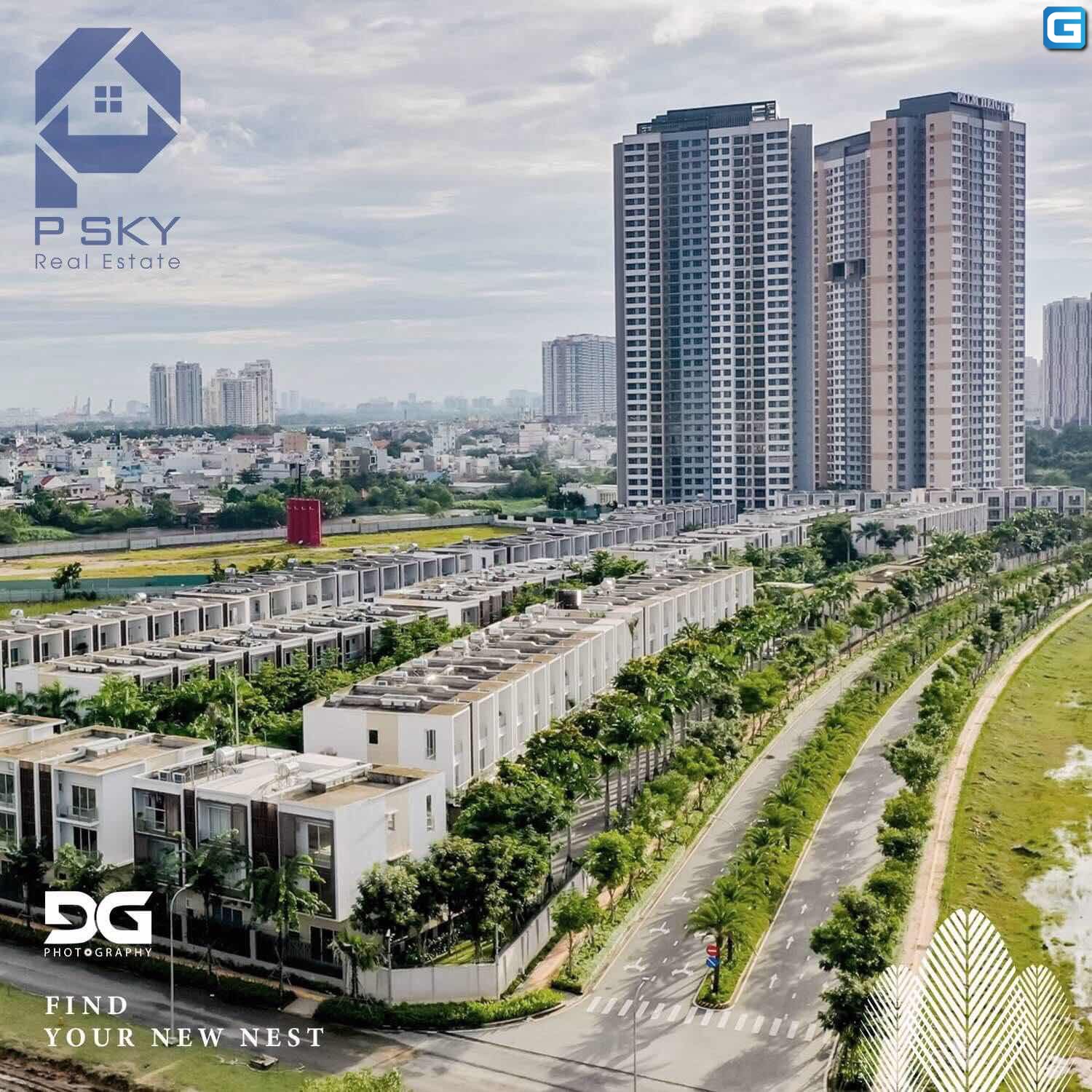 dự án khu đô thị căn hộ Palm City Quận 2