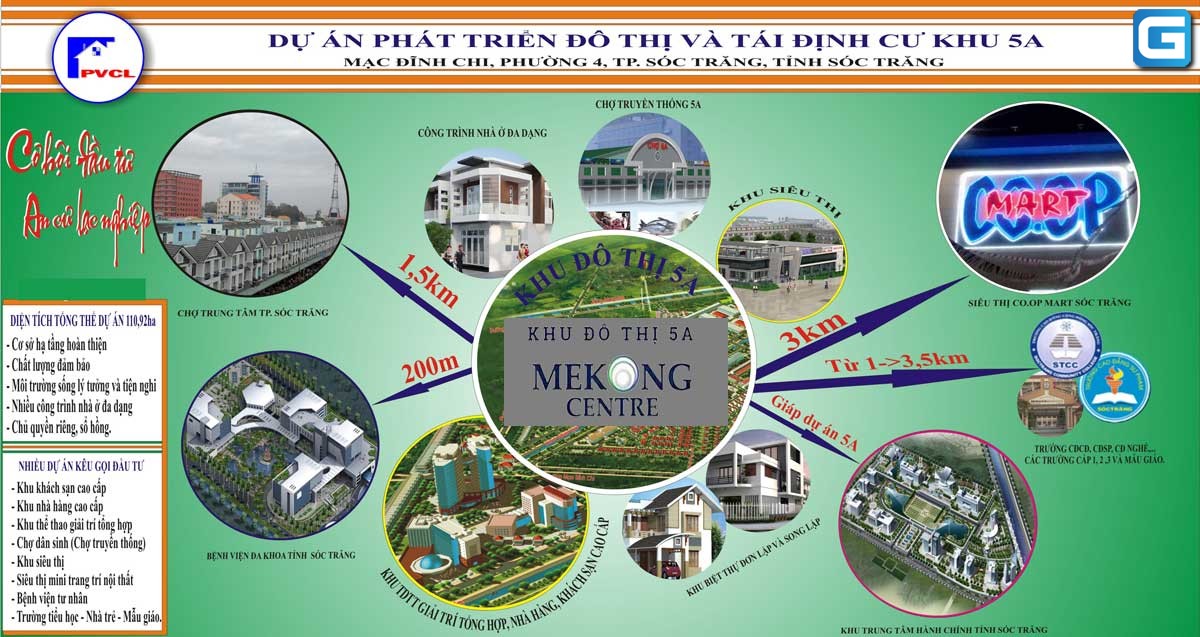 dự án Mekong Centre sóc trăng