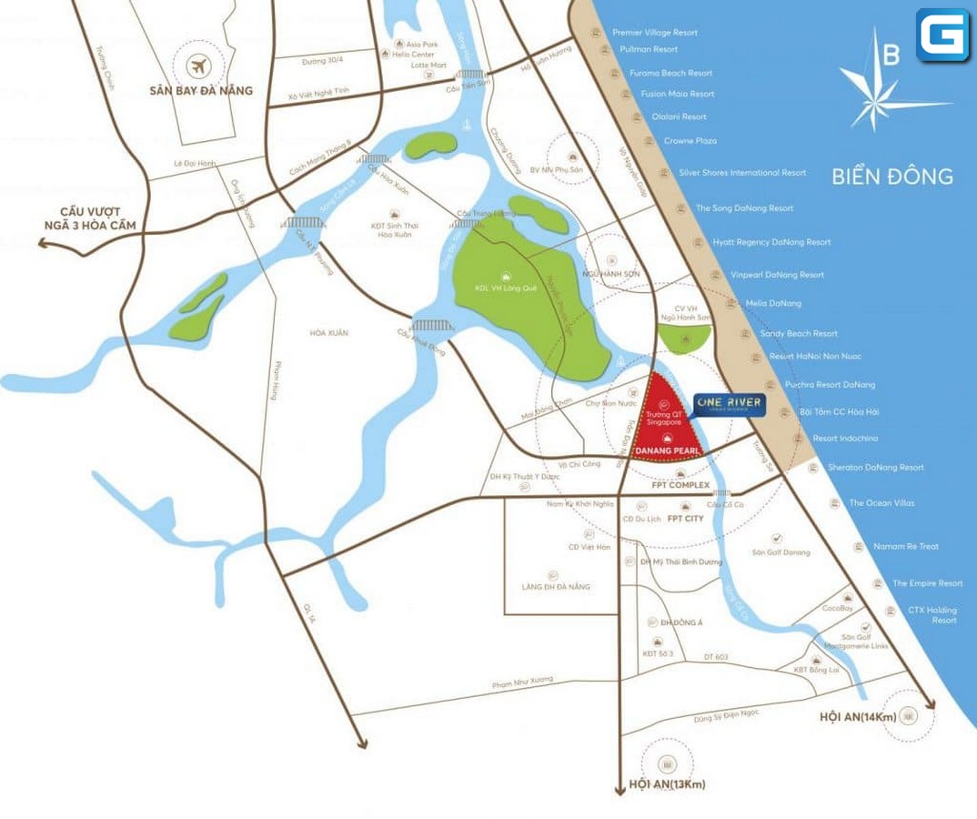 dự án One River Complex Đà Nẵng