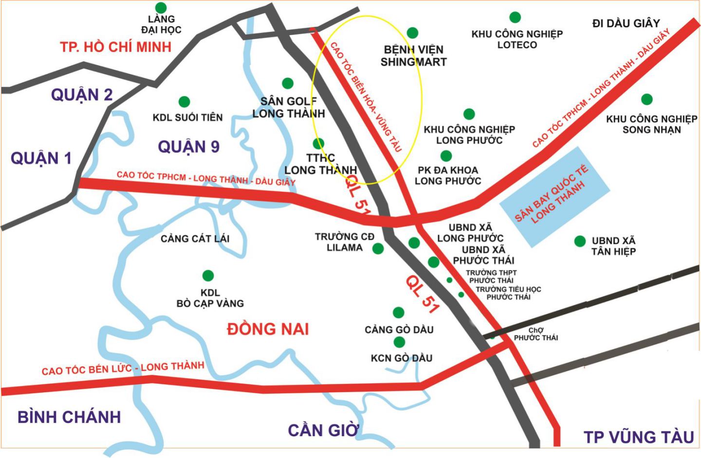 Quy hoạch và Tiến độ Đường Cao tốc Biên Hoà - Vũng Tàu 2020
