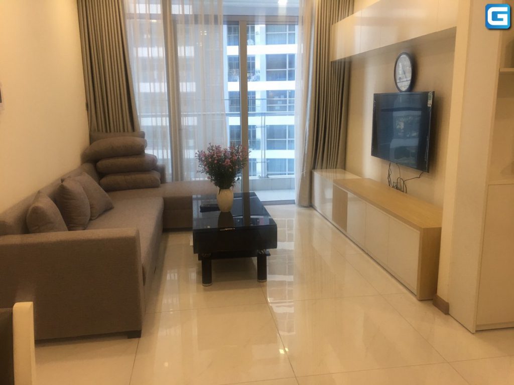 Cho thuê 2 phòng ngủ Park 2 Vinhomes Central Park tầng 26 Full Nội Thất