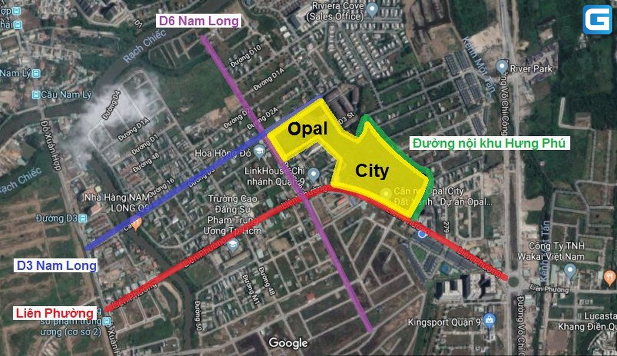 dự án căn hộ Opal City Đất Xanh Quận 9
