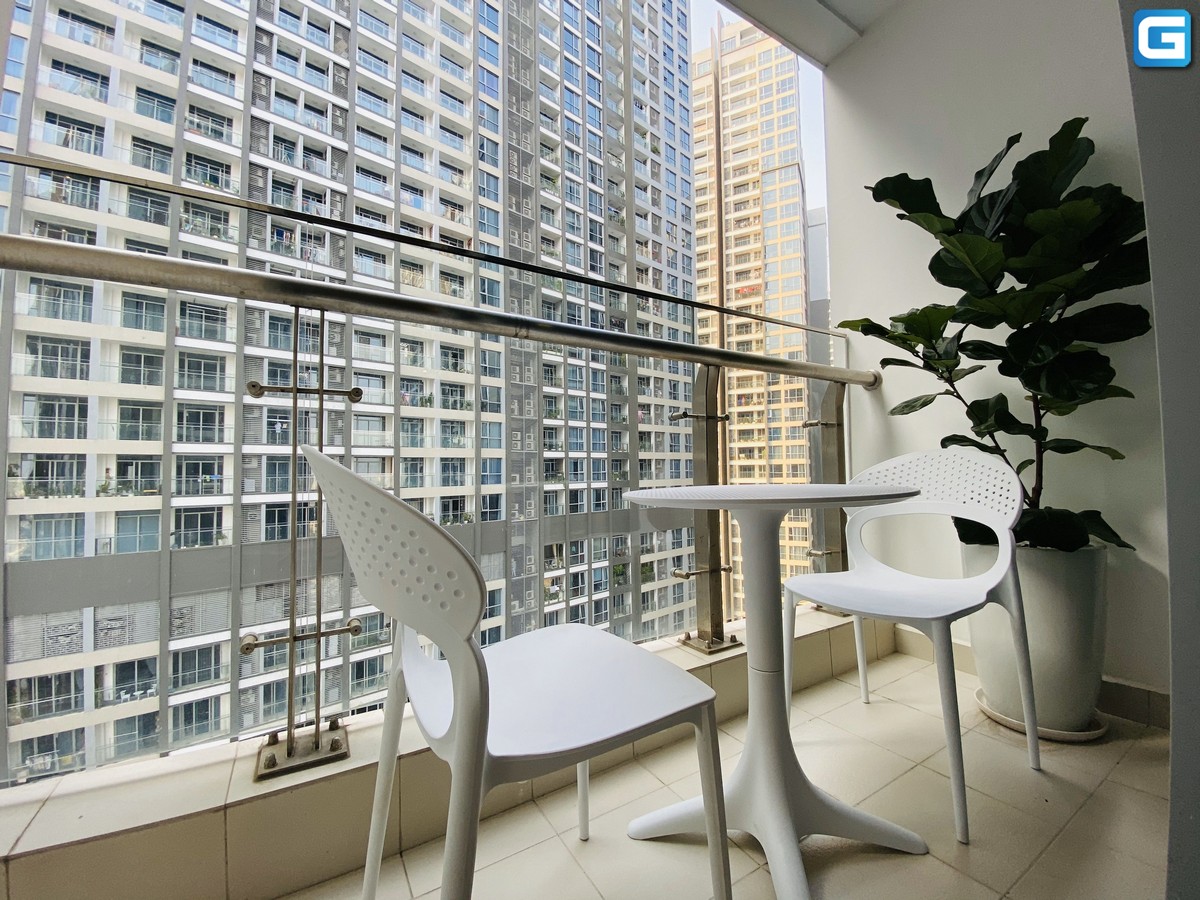 Cho thuê căn hộ Vinhomes Central Park 2PN, tháp Park 2, đầy đủ nội thất, view nội khu