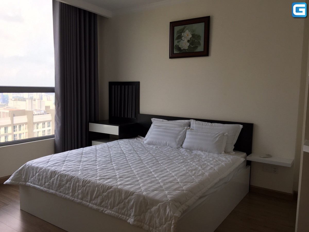 Cho thuê căn hộ Vinhomes Central Park 2 phòng ngủ, diện tích 83m2, đầy đủ nội thất
