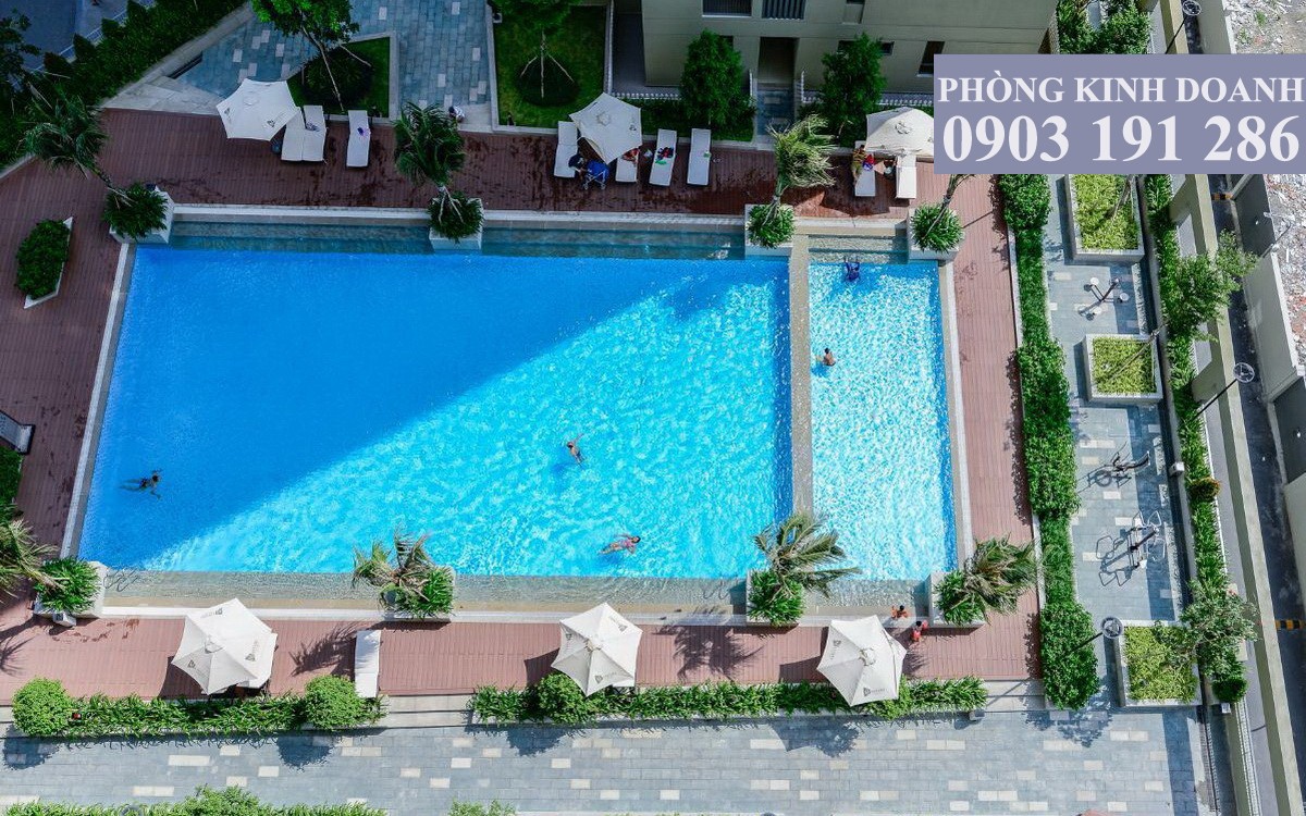 Cho thuê căn hộ Masteri Thảo Điền 2 phòng ngủ tầng 12 block T2 đủ nội thất 70 m2 view hồ bơi 750 USD/tháng