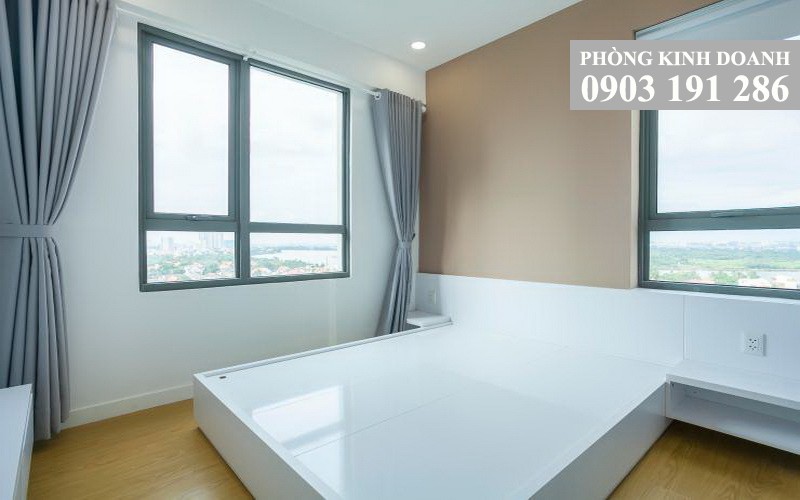Căn hộ Masteri Thảo Điền cho thuê 3 phòng ngủ tầng 9 block T3 nội thất xịn view sông 1100 USD