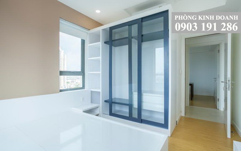 Căn hộ Masteri Thảo Điền cho thuê 3 phòng ngủ tầng 9 block T3 nội thất xịn view sông 1100 USD