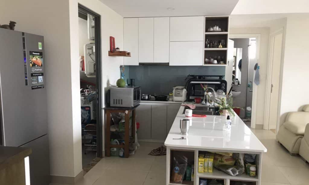 Căn Masteri Thảo Điền cho thuê 3 phòng ngủ lầu 19 block T3 đủ nội thất view sông 1050 USD/tháng