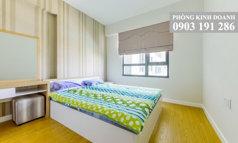 Căn hộ Masteri Thảo Điền cho thuê 2 phòng ngủ nội thất 64 m2 lầu 19 block T1 view thành phố 780 USD/tháng