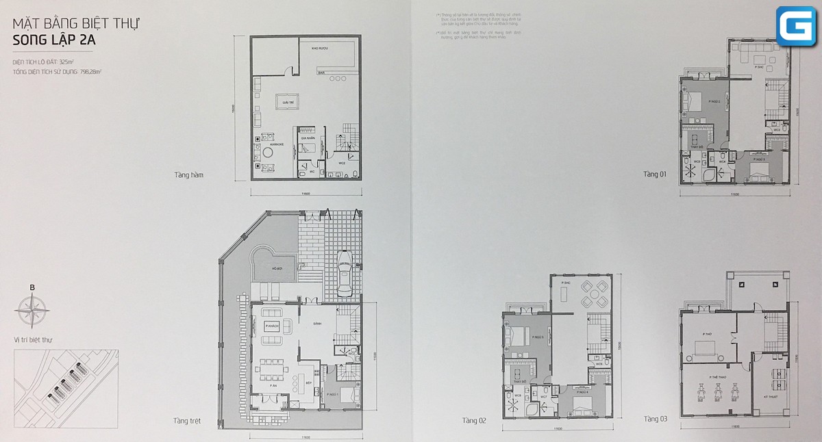 dự án biệt thự The Victoria Vinhomes Golden River Quận 1