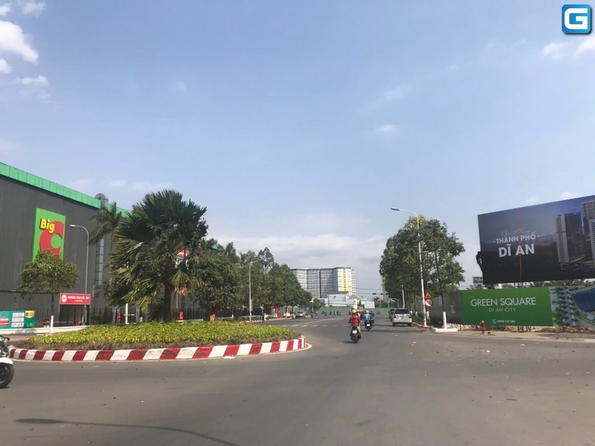 dự án căn hộ Green Square dĩ an Bình Dương