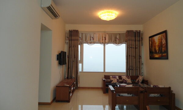 Căn hộ Saigon Pearl cho thuê 2 phòng ngủ tầng 8 tháp Sapphire 1 nội thất full view sông