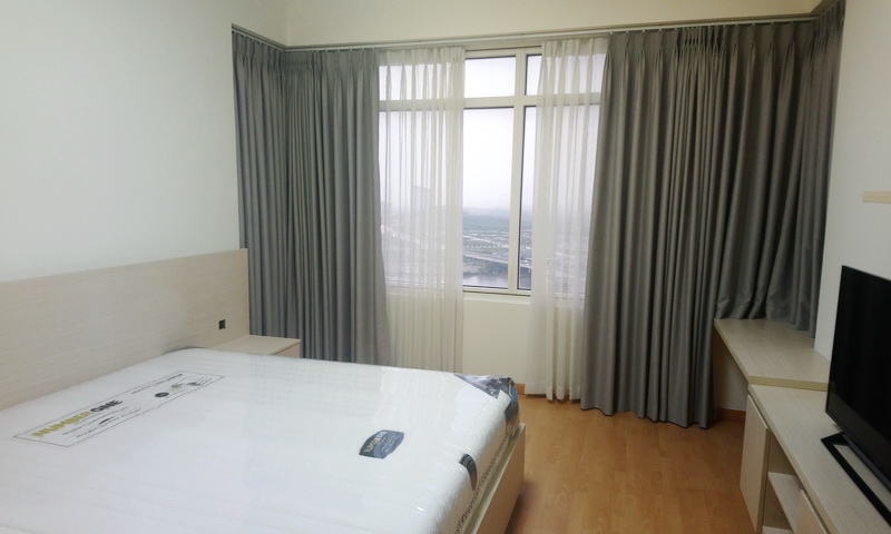 Căn hộ Saigon Pearl cho thuê 2 phòng ngủ lầu 27 toà Sapphire 1 nội thất đẹp view sông