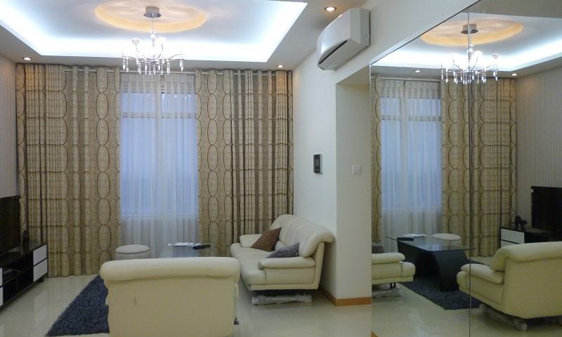 Căn hộ Saigon Pearl cho thuê 2 phòng ngủ lầu 18 toà Sapphire 1 nội thất đầy đủ view sông