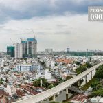 Căn hộ City Garden 2 phòng ngủ cho thuê tầng 15 tháp C nội thất view quận 1