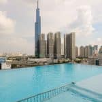 Căn hộ Pearl Plaza Bình Thạnh cho thuê 1 phòng ngủ view sông tầng 26 nội thất full