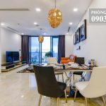 Vinhomes Golden River cho thuê tầng 32 Aqua 2 nội thất full 2 phòng view quận 1