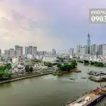 Vinhomes Golden River cho thuê tầng 18 Aqua 2 nội thất đẹp 3 phòng ngủ view L81