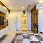 Vinhomes Golden River cho thuê tầng 18 Aqua 2 nội thất đẹp 3 phòng ngủ view L81