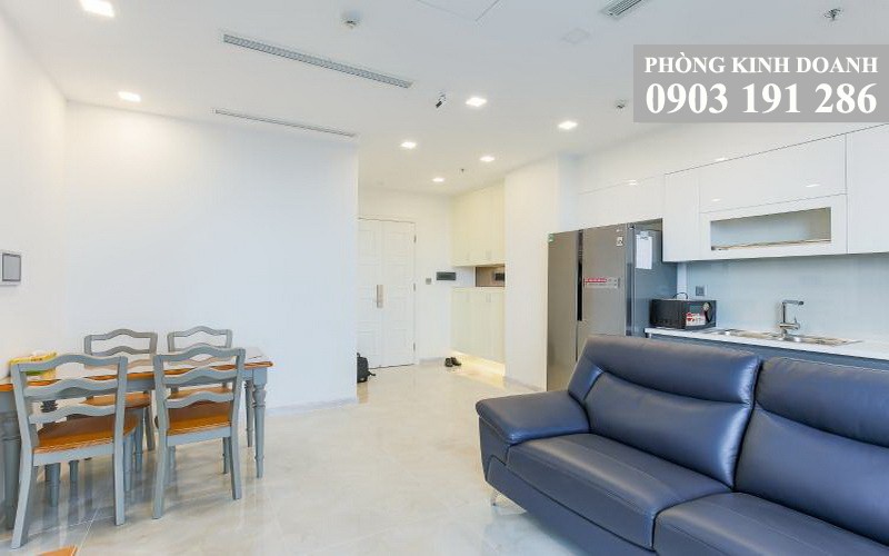Căn hộ Vinhomes Golden River cho thuê tầng 34 A3 có nội thất 2 phòng view L81