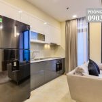 Vinhomes Golden River cho thuê lầu 40 A3 nội thất đẹp 2 phòng view Landmark 81