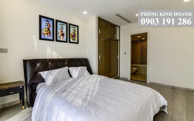 Vinhomes Golden River cho thuê căn tầng 15 tháp Aqua 4 đủ nội thất 3 phòng ngủ