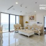 Cho thuê Vinhomes Golden River lầu 28 A4 nội thất cao cấp 4 phòng ngủ view quận 1